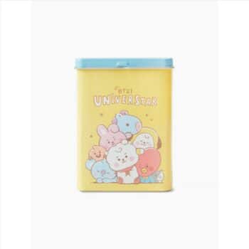 BT21 Baby Band Aid Tin Case Yellow